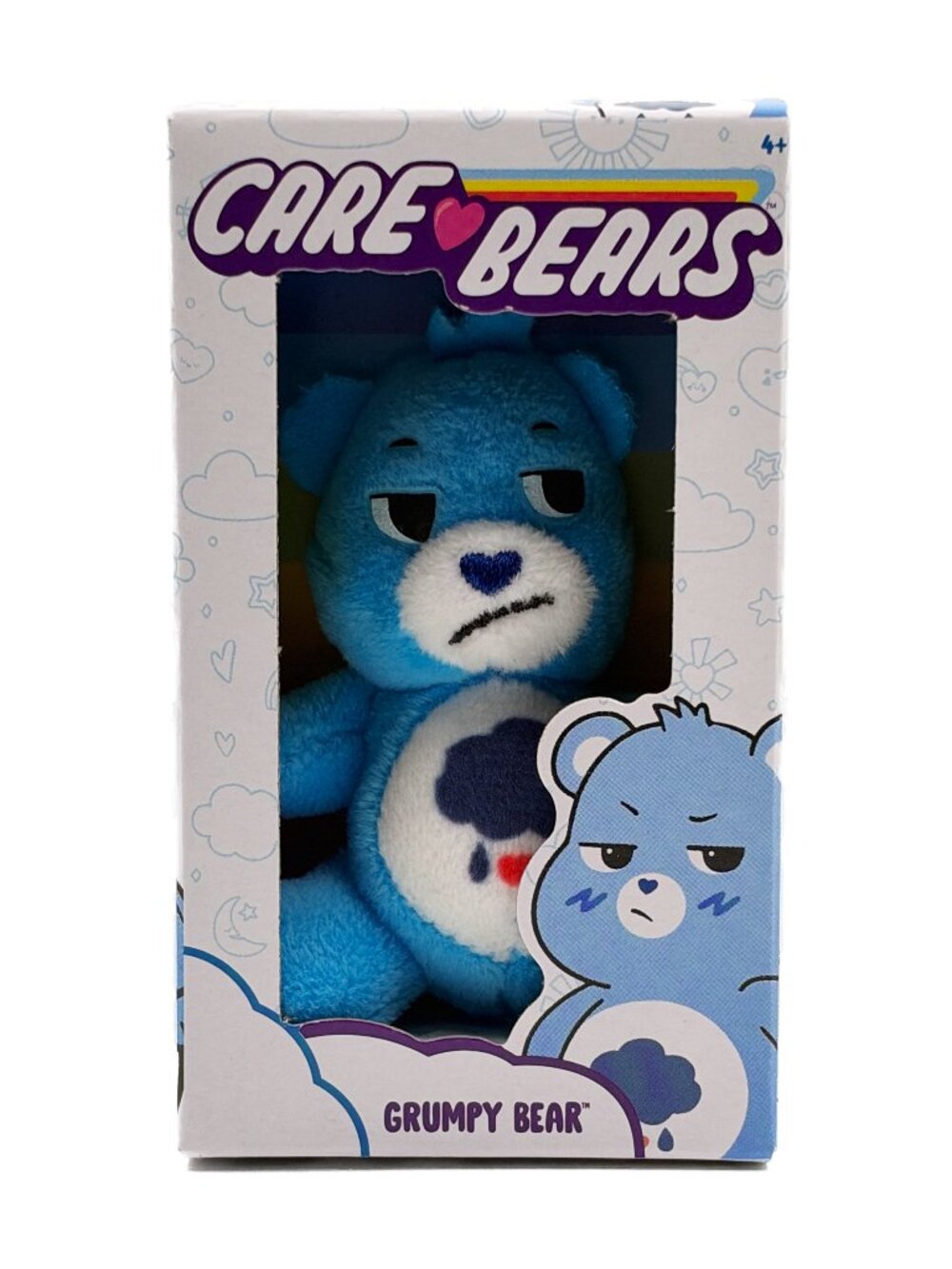 Care Bears Micro Plush Grumpy Bear Mini Stuffed Plushie Blue Basic Fun NIB